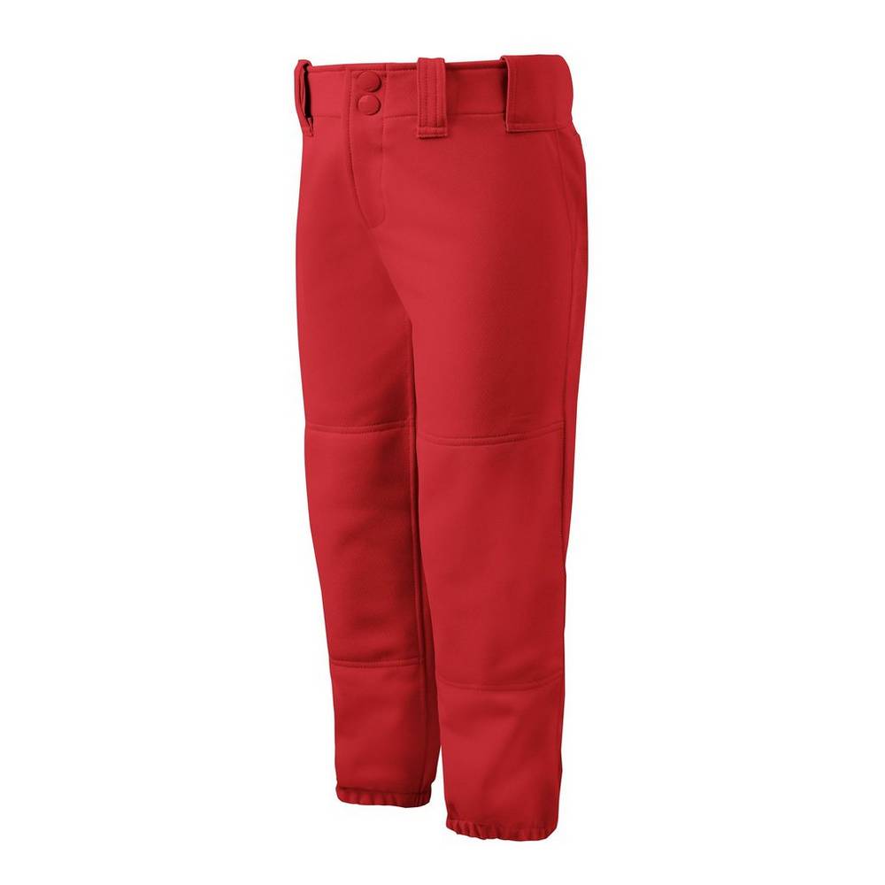 Pantalones Mizuno Belted Mujer Rojas Outlet CEQH-37240